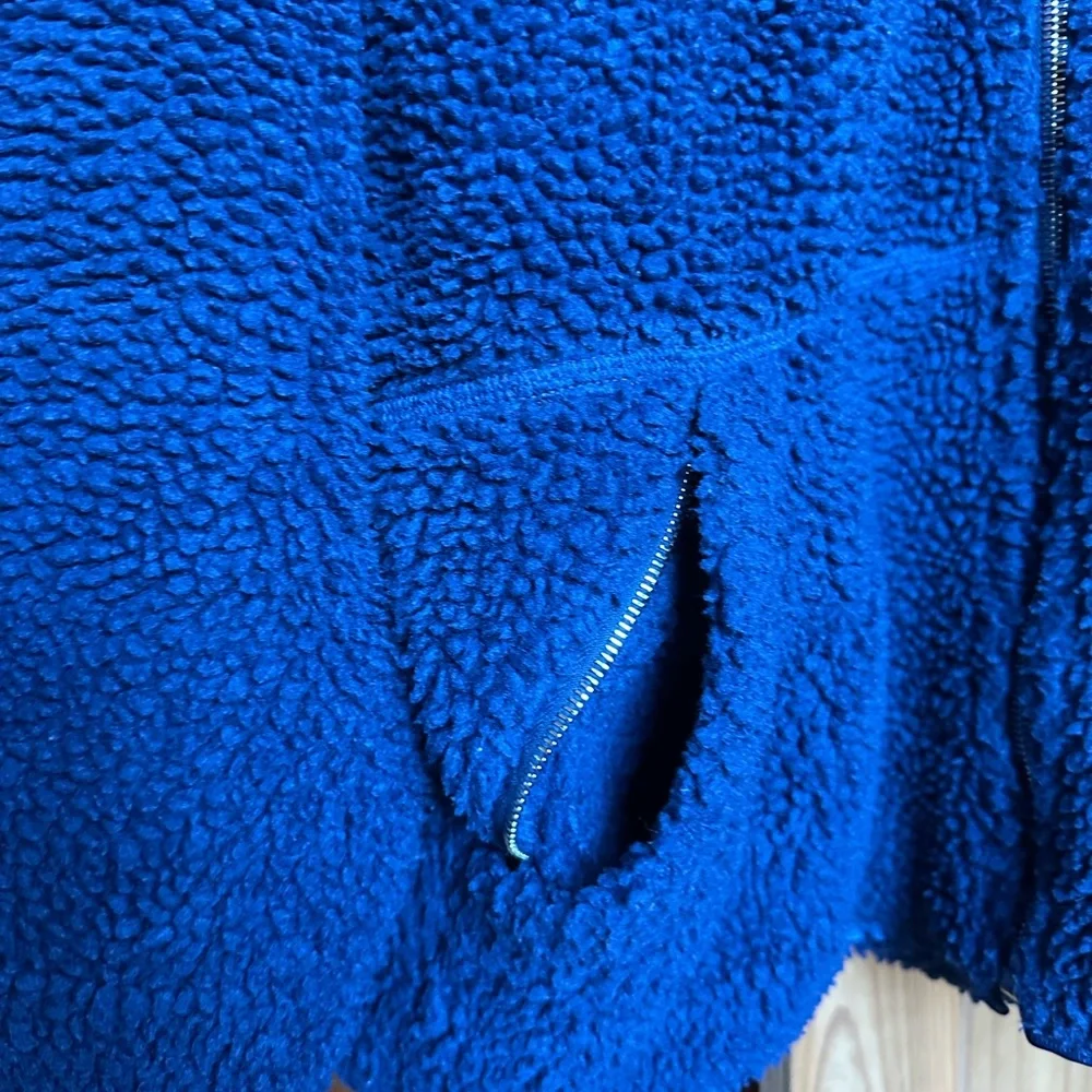 Cozy Blue YELLOW LABEL Sherpa Jacket - Picture 3 of 6